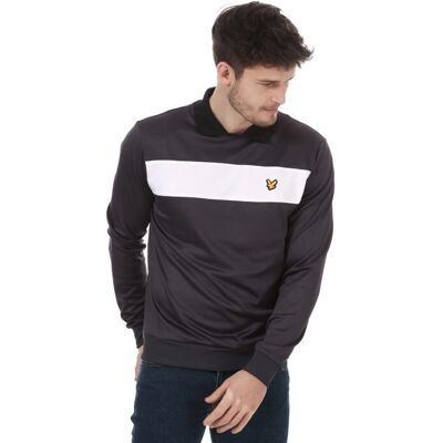 Lyle & Scott Ventech Golf Sweatshirt - Lange mouwen - Marineblauw - Sweatshirt Lyle & Scott Ventech Golf Sweatshirt - Lange mouwen - Marineblauw - Sweatshirt