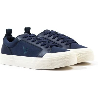 Lyle & Scott Dawson Dunkle Marineblau Turnschuhe - Schuhart Lyle & Scott Dawson Dunkle Marineblau Turnschuhe - Schuhart