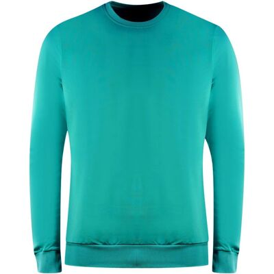 Lyle & Scott Heren Teal Groen Ronde Hals Trui - Golf Tech - Maat 42/Regulier Lyle & Scott Heren Teal Groen Ronde Hals Trui - Golf Tech - Maat 42/Regulier