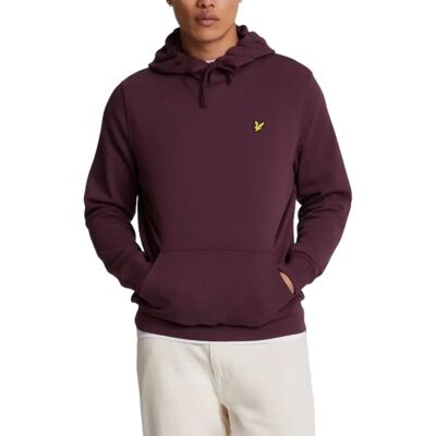 Lyle and Scott Burgundy Hoodie - Regular Fit Lyle and Scott Burgundy Hoodie - Regular Fit