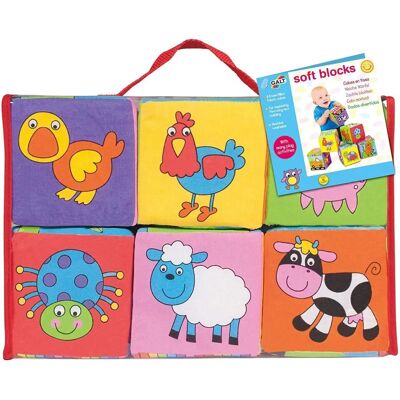 Galt Toys Baby Soft Blocks - Baby Soft Blocks Galt Toys Baby Soft Blocks - Baby Soft Blocks