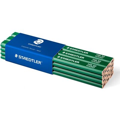Staedtler 148 50 Carpenters Pencil - Green - FSC - 175mm Staedtler 148 50 Carpenters Pencil - Green - FSC - 175mm