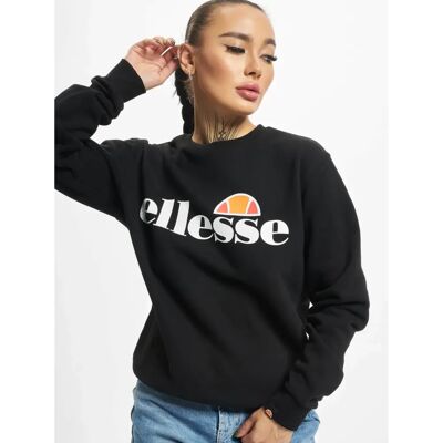 Hanorac Ellesse Agata - Negru / Antracit - Bumbac - Hanorac Hanorac Ellesse Agata - Negru / Antracit - Bumbac - Hanorac