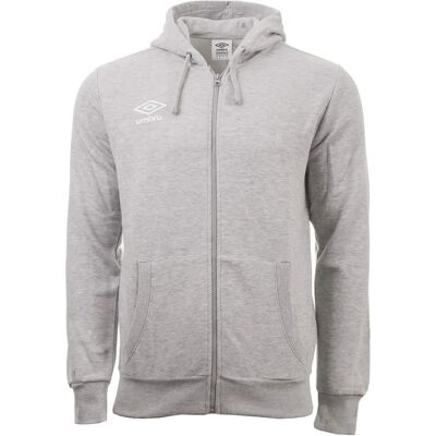 Felpa con cappuccio uomo logo grigia - Hoodie Felpa con cappuccio uomo logo grigia - Hoodie