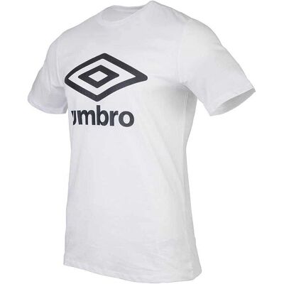Umbro Grote Logo Wit Heren T-shirt - Casual Sportkleding Umbro Grote Logo Wit Heren T-shirt - Casual Sportkleding