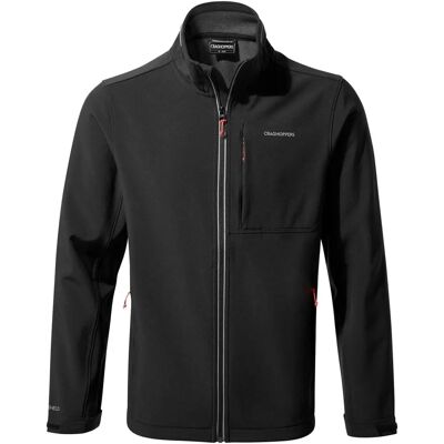 Chaqueta Softshell Atlas para Hombre de Craghoppers - Negro Chaqueta Softshell Atlas para Hombre de Craghoppers - Negro