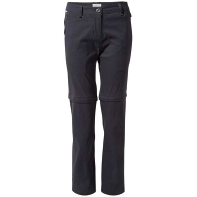 Craghoppers Womens Kiwi Convertible Nosi Defence Trousers - Dark Navy - 10L Craghoppers Womens Kiwi Convertible Nosi Defence Trousers - Dark Navy - 10L