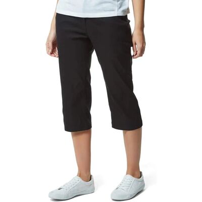 Pantalons de randonnée Craghoppers Femmes Kiwi Pro Crop Smartdry - Noir - Taille 12 - Publicité Pantalons de randonnée Craghoppers Femmes Kiwi Pro Crop Smartdry - Noir - Taille 12 - Publicité
