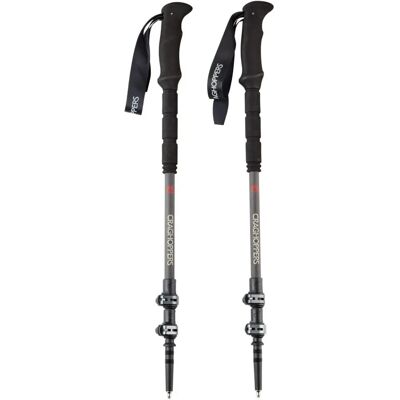 Craghoppers Hommes T Lite Carbon Bâtons de Marche - Walking Poles - Publicité Craghoppers Hommes T Lite Carbon Bâtons de Marche - Walking Poles - Publicité