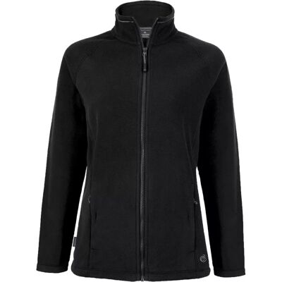 Veste polaire noire Miska 200 de Craghoppers - Zip intégral Veste polaire noire Miska 200 de Craghoppers - Zip intégral