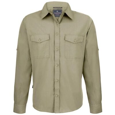 Craghoppers Pebble Model Long Sleeve Shirt - Outdoor Clothing Craghoppers Pebble Model Long Sleeve Shirt - Outdoor Clothing