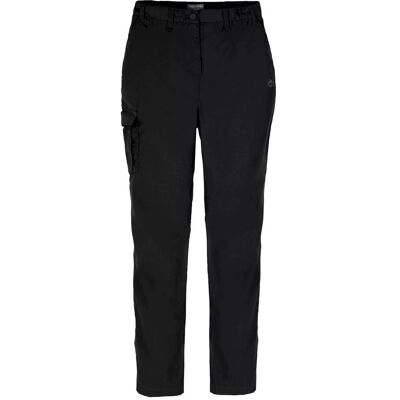 Craghoppers Expert Womens Kiwi Tailored Walking Trousers - Black Craghoppers Expert Womens Kiwi Tailored Walking Trousers - Black