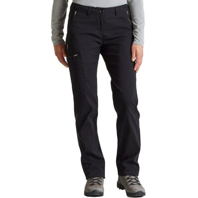 Pantalons stretch pour femmes Craghoppers Expert Kiwi Walking Pro - Noir - 14 Pantalons stretch pour femmes Craghoppers Expert Kiwi Walking Pro - Noir - 14
