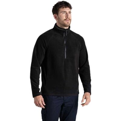 Craghoppers Black Corey 200 Half-Zip Fleece Jacket - Fleece Jacket Craghoppers Black Corey 200 Half-Zip Fleece Jacket - Fleece Jacket