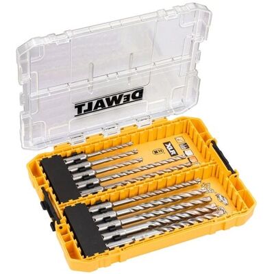 DeWALT DT70752 SDS Plus XLR Vollkopf Hartmetall-Bohrersatz - 10 Stück DeWALT DT70752 SDS Plus XLR Vollkopf Hartmetall-Bohrersatz - 10 Stück