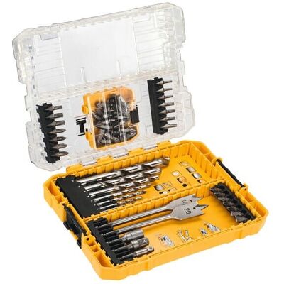 Dewalt 55-tlg Bohrer- und Bitsatz - Robust und Vielseitig Dewalt 55-tlg Bohrer- und Bitsatz - Robust und Vielseitig