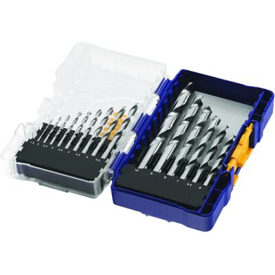 Irwin HSS Pro Bohrer-Set - 15 Stück - Hochwertiger Stahl Irwin HSS Pro Bohrer-Set - 15 Stück - Hochwertiger Stahl