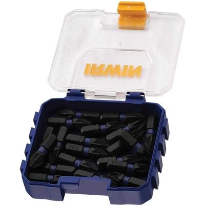 Irwin Impact Pro PZ2 Ruuvipäät - 25mm, Paketti 20 Irwin Impact Pro PZ2 Ruuvipäät - 25mm, Paketti 20