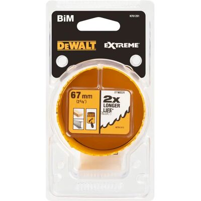 DeWALT DT90326-QZ Bohrlochsäge - 67mm Bi-Metall DeWALT DT90326-QZ Bohrlochsäge - 67mm Bi-Metall