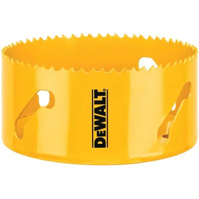 DeWALT DT90341-QZ Bohrlochsäge - BiMetall, 111mm, 44mm Tiefe DeWALT DT90341-QZ Bohrlochsäge - BiMetall, 111mm, 44mm Tiefe
