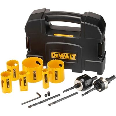 Dewalt - Bimetall Bohrerset - 10 Stück, Größen 20-64mm - Bohrset Dewalt - Bimetall Bohrerset - 10 Stück, Größen 20-64mm - Bohrset