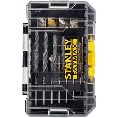 Ensemble de 13 mèches métalliques Stanley FatMax - Mèches pour métal - Publicité Ensemble de 13 mèches métalliques Stanley FatMax - Mèches pour métal - Publicité