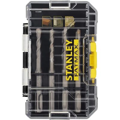Set di Punte Stanley - SDS-Plus Muratura - 8 pezzi Set di Punte Stanley - SDS-Plus Muratura - 8 pezzi