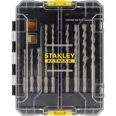 Set de burghie SDS-Plus Stanley STA88562-XJ - 9 piese Set de burghie SDS-Plus Stanley STA88562-XJ - 9 piese