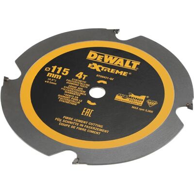 DeWALT DT20421 PCD Pyörösahanterä - 115mm - 4T - Kestävä DeWALT DT20421 PCD Pyörösahanterä - 115mm - 4T - Kestävä
