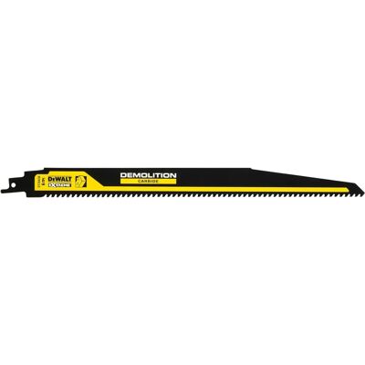 DeWALT DT20438-QZ Hochleistungs Carbide Säbelsägeblatt - 305mm DeWALT DT20438-QZ Hochleistungs Carbide Säbelsägeblatt - 305mm