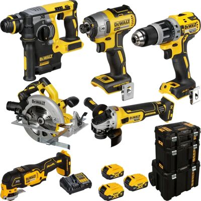Set Combo Dewalt DCK755P3T 7 Herramientas - Kit de Poder Set Combo Dewalt DCK755P3T 7 Herramientas - Kit de Poder