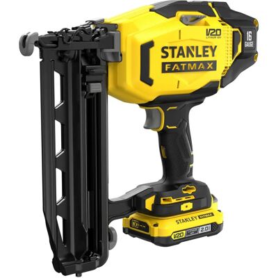 Stanley FATMAX SFMCN616D2K-GB Nailer - Cordless, 16-Gauge Finish Stanley FATMAX SFMCN616D2K-GB Nailer - Cordless, 16-Gauge Finish