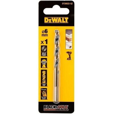 DeWalt dt20523-qz Bohrer schwarz/gold 6,5mm DeWalt dt20523-qz Bohrer schwarz/gold 6,5mm