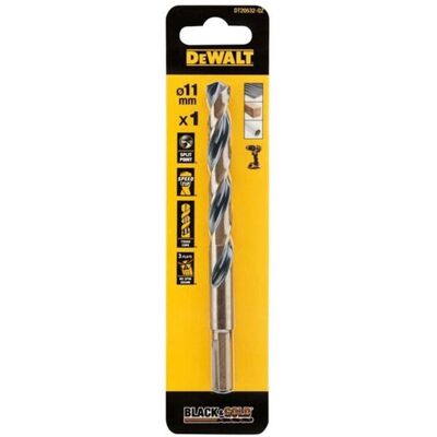 DEWALT DT20532-QZ Schwarz&Gold Bohrer 11mm - Bohrwerkzeug DEWALT DT20532-QZ Schwarz&Gold Bohrer 11mm - Bohrwerkzeug