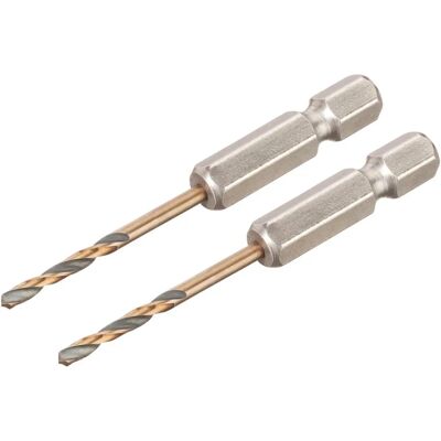 DeWALT DT20601-QZ Bohrer-Set - HSS-G Spiral, 2 Stück, 2,5mm DeWALT DT20601-QZ Bohrer-Set - HSS-G Spiral, 2 Stück, 2,5mm