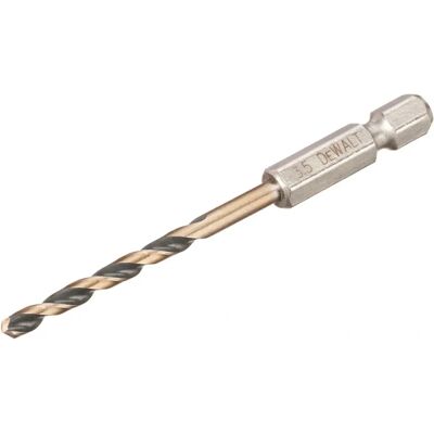 DeWALT DT20603-QZ Bohrer - Spiral für Metall - 3,5mm DeWALT DT20603-QZ Bohrer - Spiral für Metall - 3,5mm