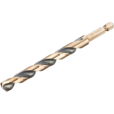 DeWALT DT20615-QZ Sechskant HSS-G Bohrer 9,5mm Spiral Metallbohrer DeWALT DT20615-QZ Sechskant HSS-G Bohrer 9,5mm Spiral Metallbohrer