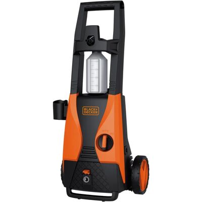 Black & Decker PW1450TDL-QS Nettoyeur haute pression - Électrique, 426 l/h, Orange - Publicité Black & Decker PW1450TDL-QS Nettoyeur haute pression - Électrique, 426 l/h, Orange - Publicité