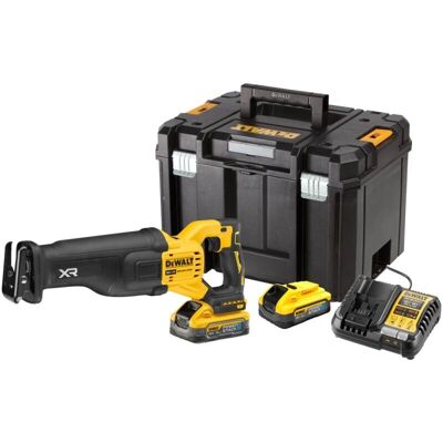 Scie sabre Dewalt - 18V Avantage Flexvolt, 2x5Ah Powerstack, Tstak - Publicité Scie sabre Dewalt - 18V Avantage Flexvolt, 2x5Ah Powerstack, Tstak - Publicité