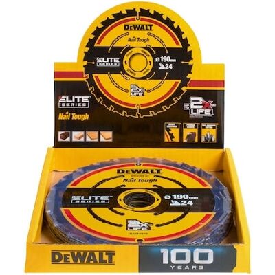 DEWALT - DT10402-QZ - 190 mm - 24T - Diamantscheibe DEWALT - DT10402-QZ - 190 mm - 24T - Diamantscheibe