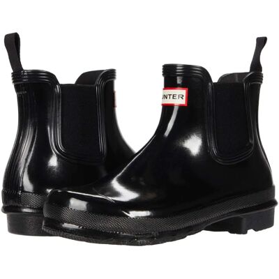 Hunter Damskie Original Chelsea Gloss czarne Hunter Damskie Original Chelsea Gloss czarne