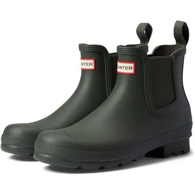 HUNTER Original Chelsea Wellington groen HUNTER Original Chelsea Wellington groen
