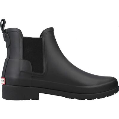 Hunter Refined Chelsea Wellington para mujer negro Hunter Refined Chelsea Wellington para mujer negro