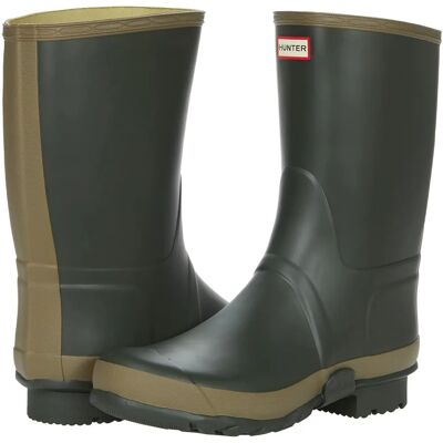 Hunter Gardener Waterproof Rubber Boots - Dark Olive/Clay - Size UK 11 Hunter Gardener Waterproof Rubber Boots - Dark Olive/Clay - Size UK 11