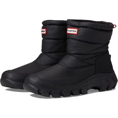 Hunter Herren Intrepid Isolierte Kurze Schneestiefel Schwarz Hunter Herren Intrepid Isolierte Kurze Schneestiefel Schwarz