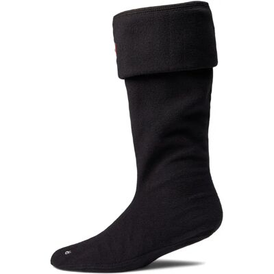 Hunter Recycled Fleece Tall Boot Socks - Black - Outdoor Wear Hunter Recycled Fleece Tall Boot Socks - Black - Outdoor Wear