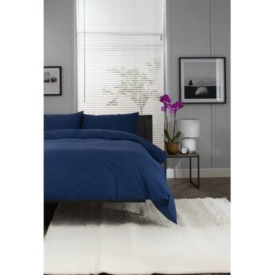 The Lyndon Company 200 Thread Count Duvet Set King Size Blue - 230x220cm - Duvet Set The Lyndon Company 200 Thread Count Duvet Set King Size Blue - 230x220cm - Duvet Set