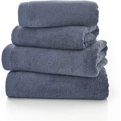 Lyndon Egyptian Cotton Towel - Midnight - Bath Sheet Lyndon Egyptian Cotton Towel - Midnight - Bath Sheet