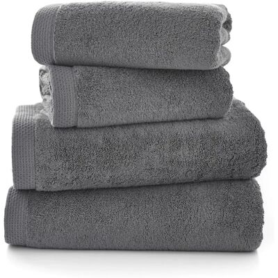 Lyndon Company Egyptian Spa 700grm Cotton Towel Charcoal - Bath Towel Lyndon Company Egyptian Spa 700grm Cotton Towel Charcoal - Bath Towel