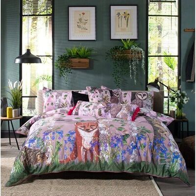 House of Norris - The Forest At Twilight - Pink - Duvet Set House of Norris - The Forest At Twilight - Pink - Duvet Set